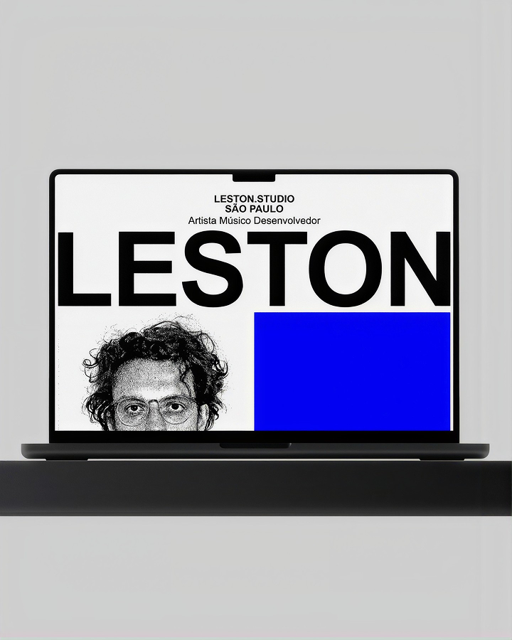 Leston digital product, designed and built end to end by SupLab